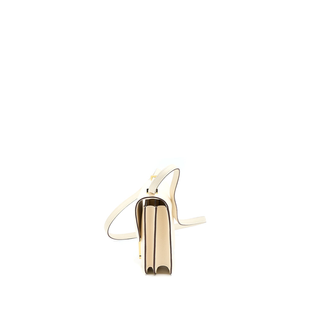 HERMES MINI CONSTANCE EPSOM NATA GHW