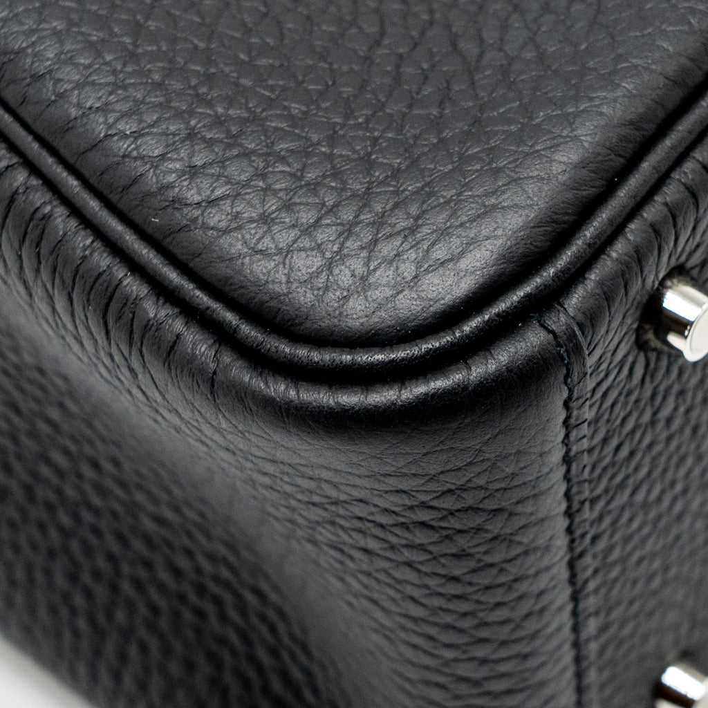HERMES MINI LINDY II CLEMENCE BLACK SHW