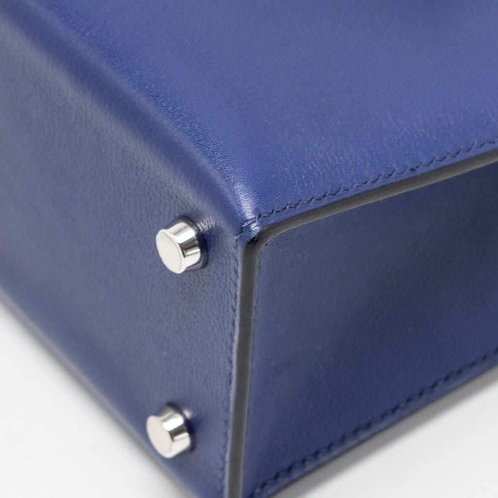 HERMES VERROU 23 ALLEGRETTO LEATHER BLEU ENCRE / MULTICOLOUR SHW