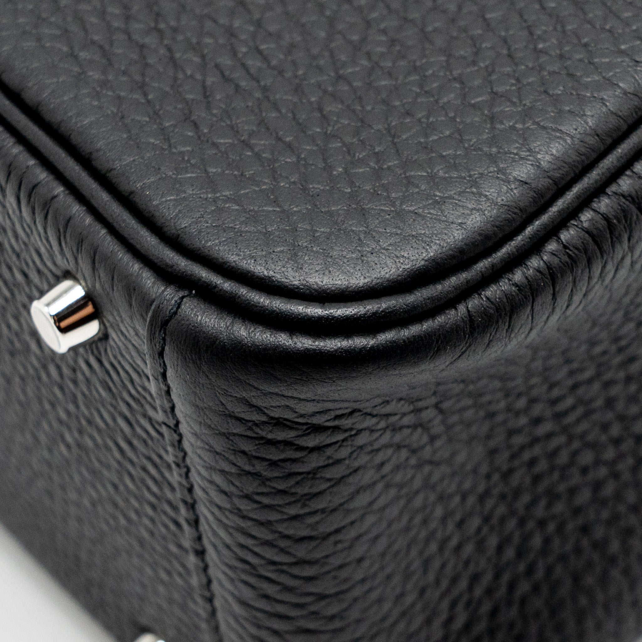 HERMES MINI LINDY II CLEMENCE BLACK SHW