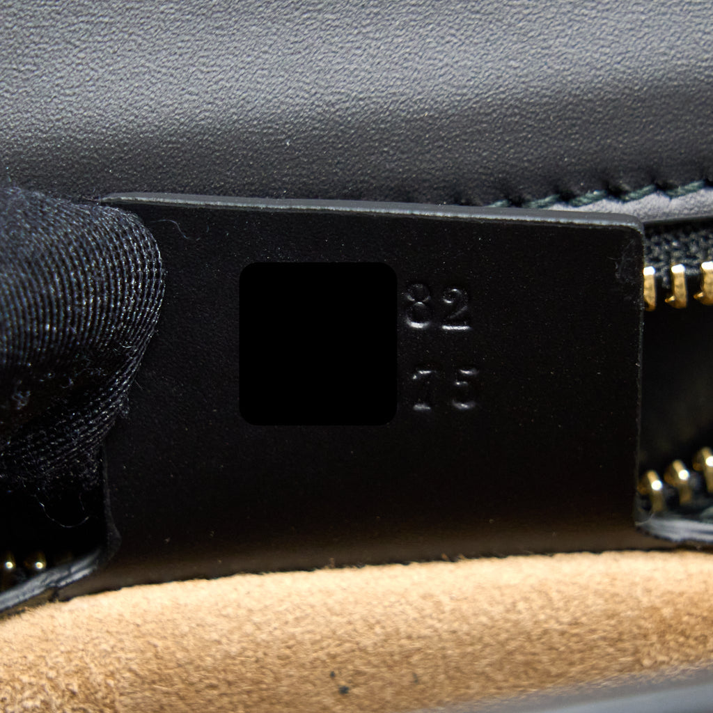 GUCCI SYLVIE BAG BLACK GHW