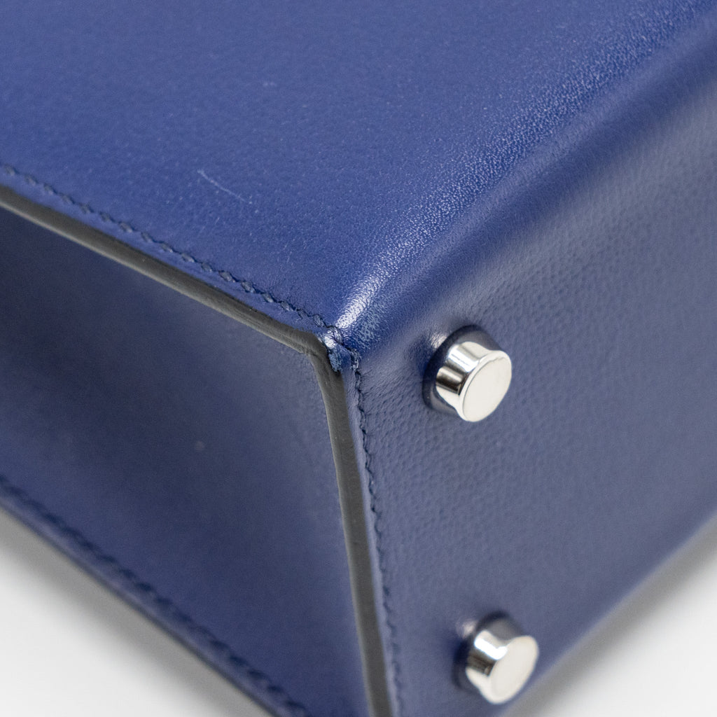 HERMES VERROU 23 ALLEGRETTO LEATHER BLEU ENCRE / MULTICOLOUR SHW