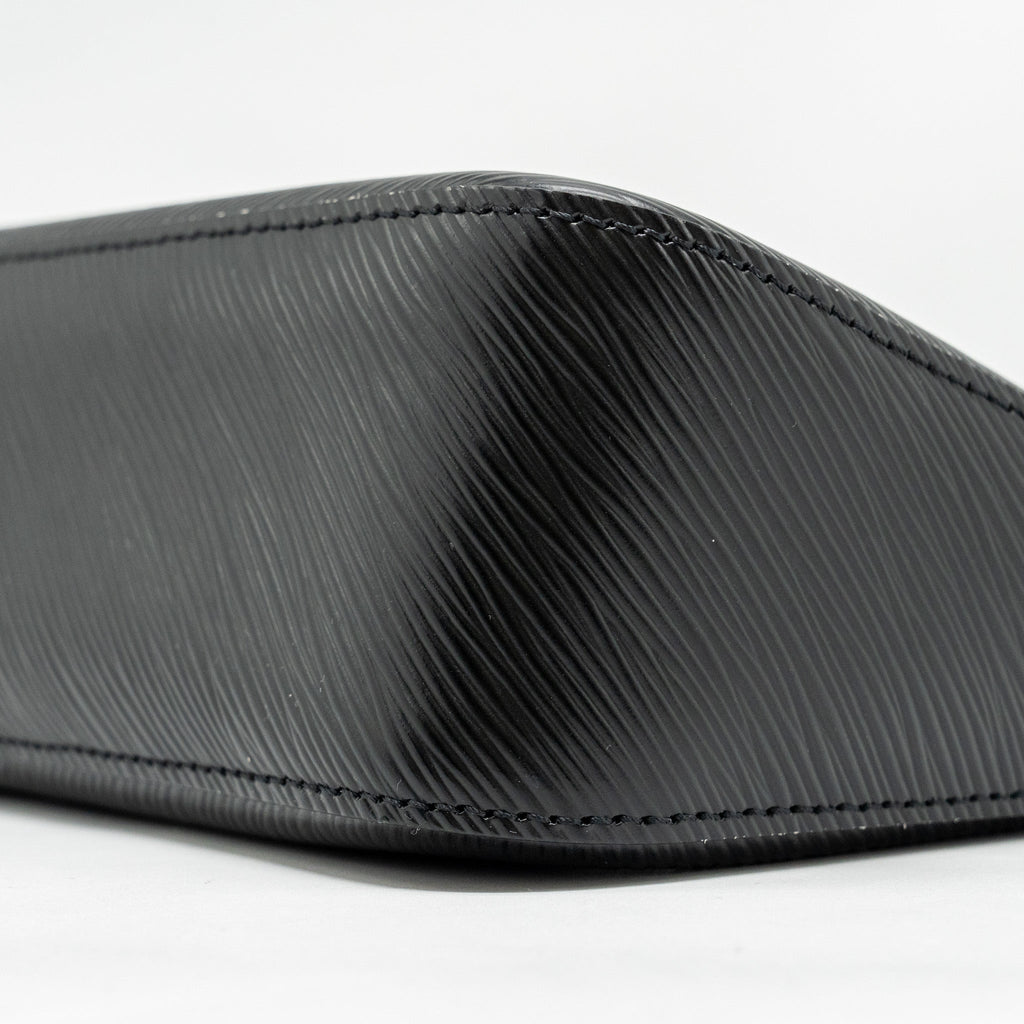 LOUIS VUITTON MARELLE GRAINED EPI/CANVAS BLACK SHW