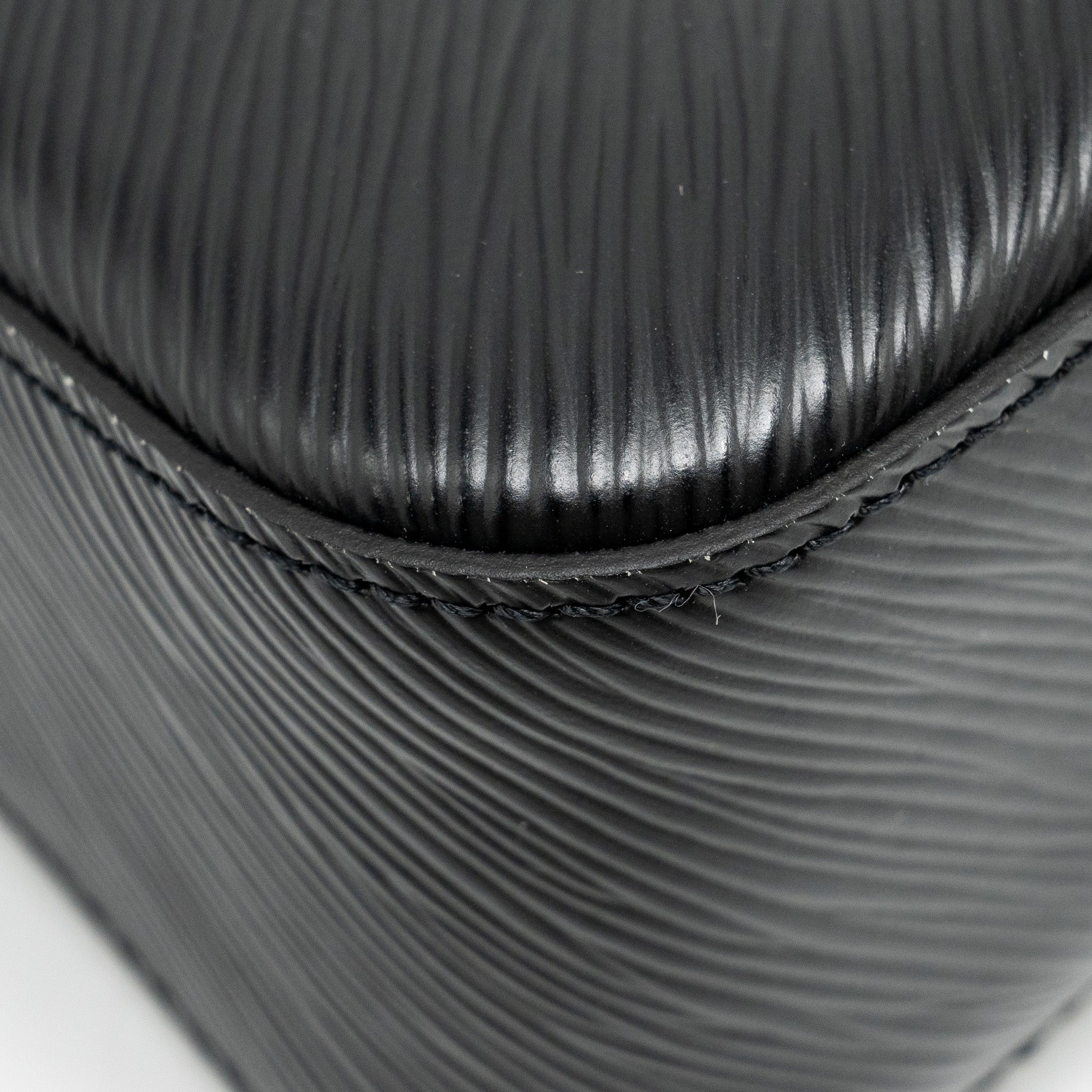 LOUIS VUITTON MARELLE GRAINED EPI/CANVAS BLACK SHW