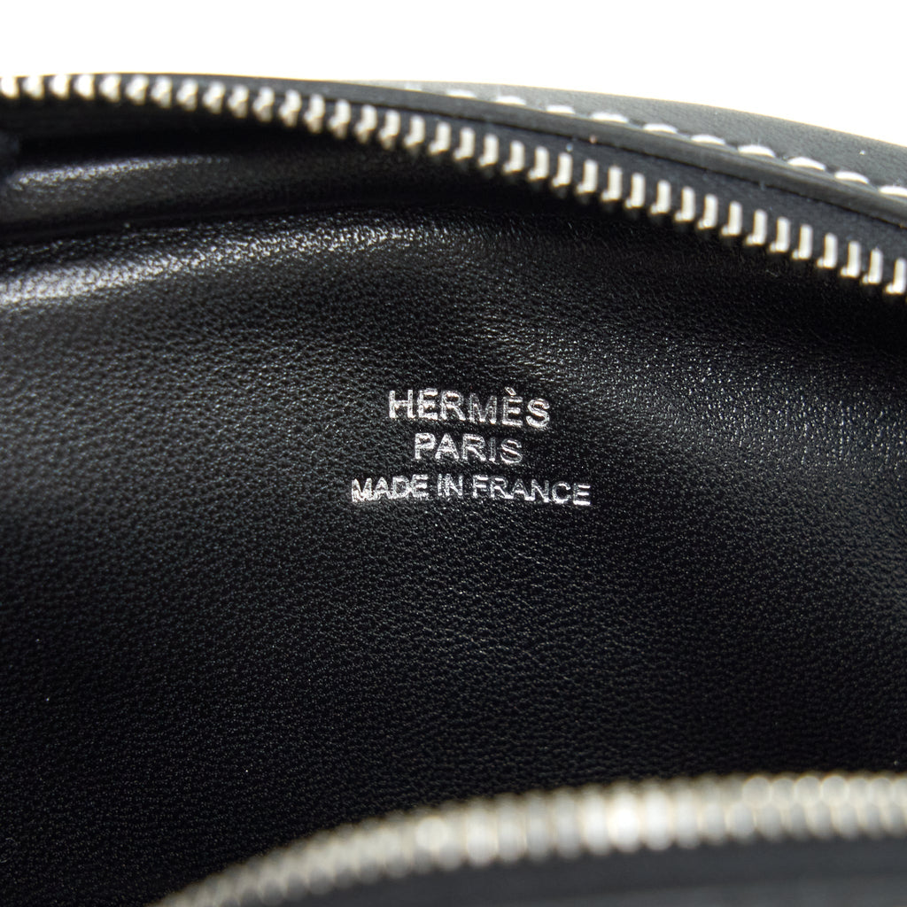 HERMES IN THE LOOP BELT BAG SWIFT BLACK SHW