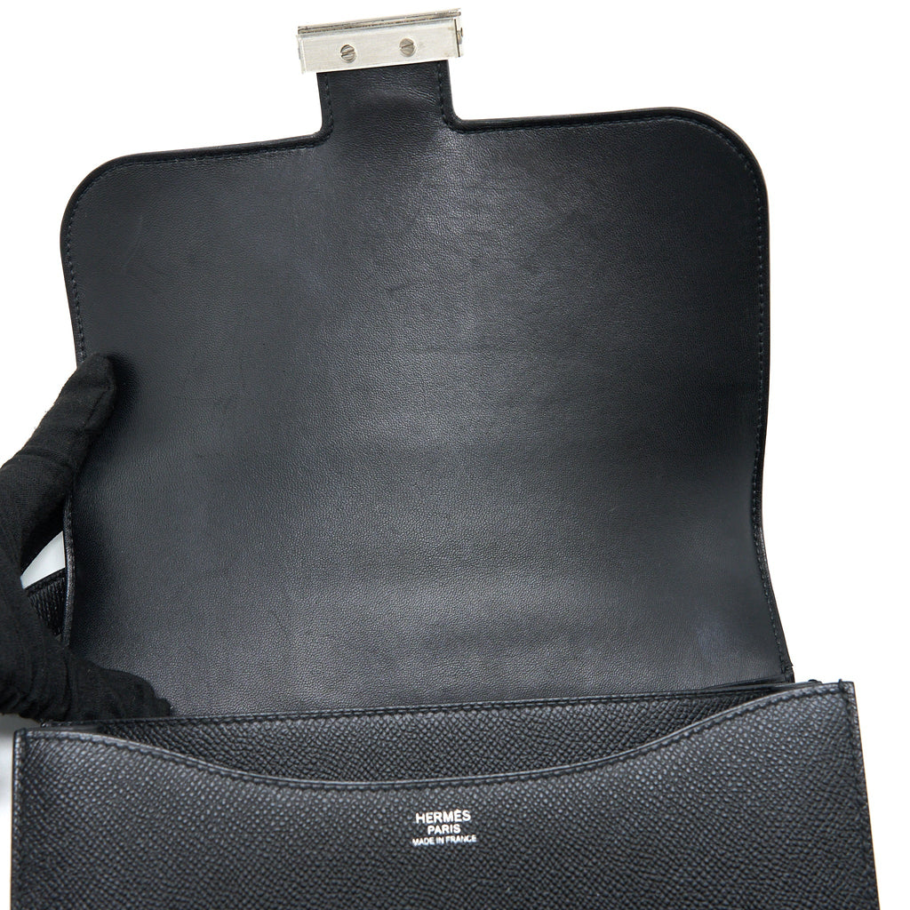 HERMES CONSTANCE 24 EPSOM BLACK SHW