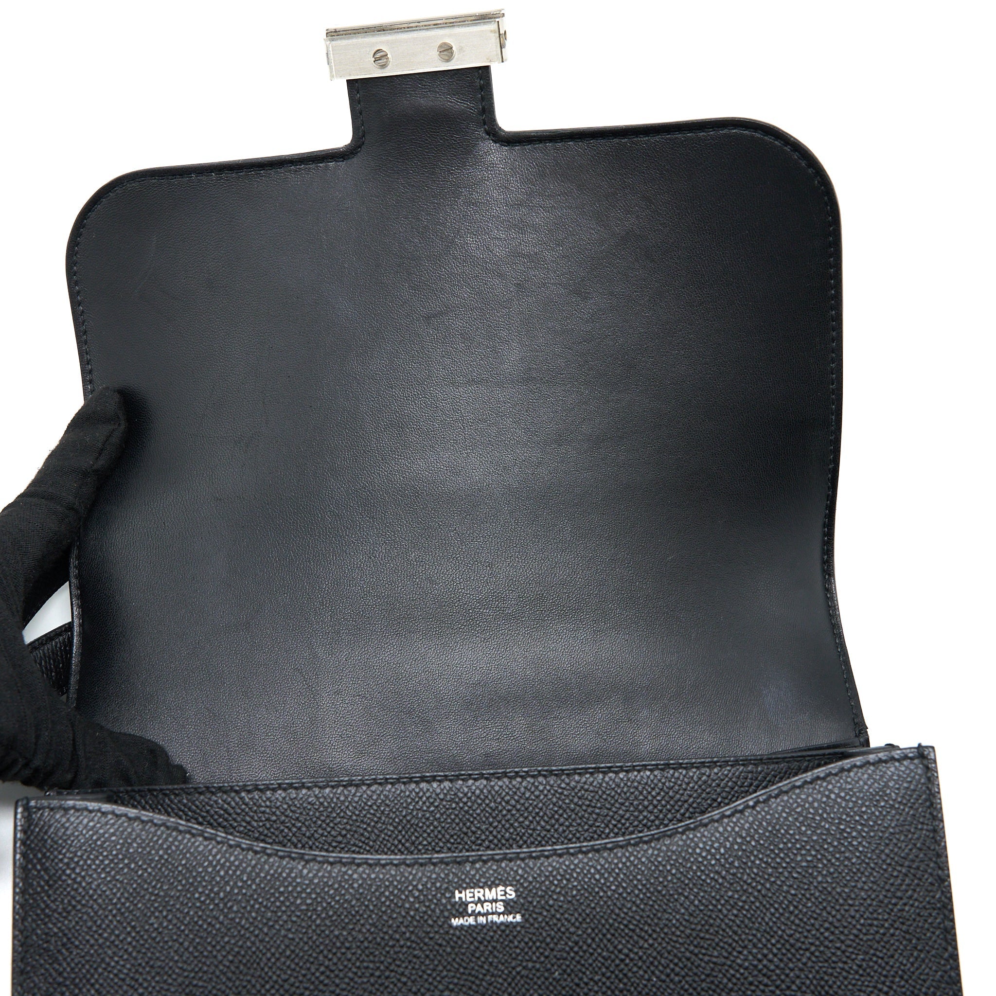 HERMES CONSTANCE 24 EPSOM BLACK SHW