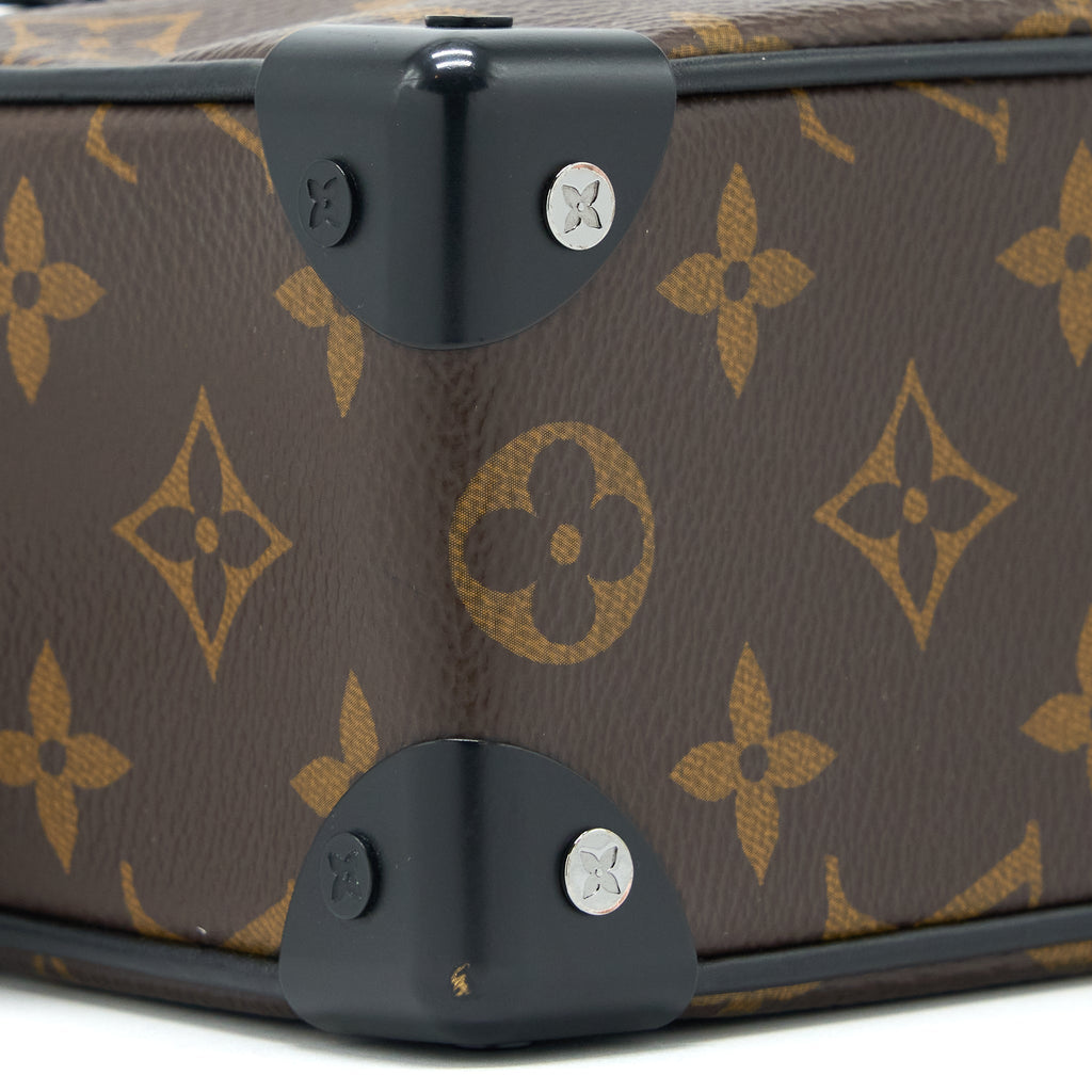 LOUIS VUITTON MINI SOFT TRUNK MONOGRAM CANVAN MATT-BLACK HARDWARE