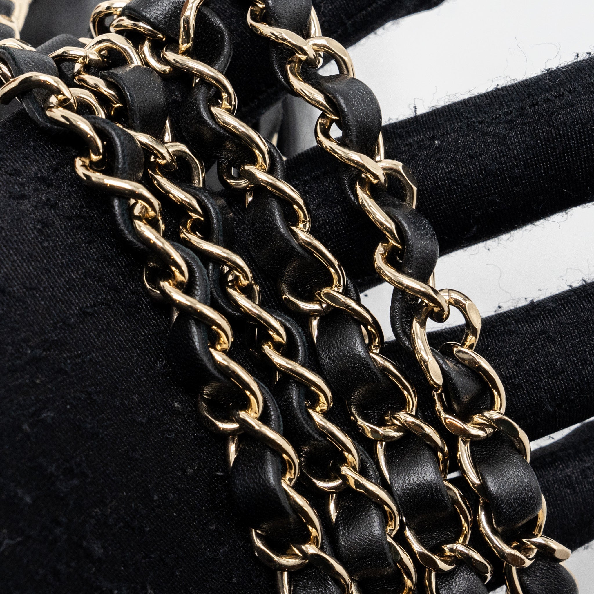 CHANEL MINI RECTANGULAR FLAP BAG LAMBSKIN BLACK LGHW