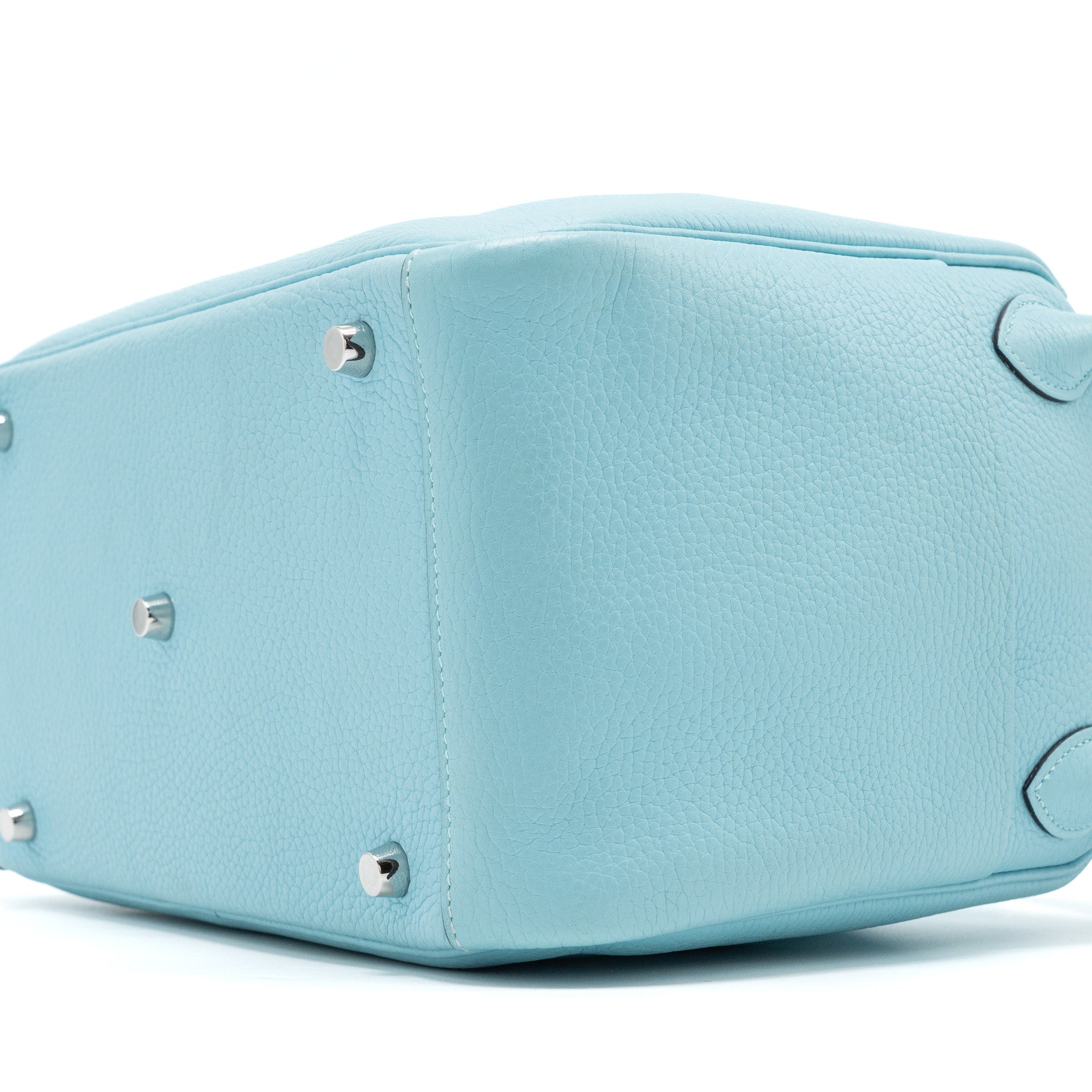 HERMES LINDY 30 CLEMENCE 3P BLUE ATOLL SHW