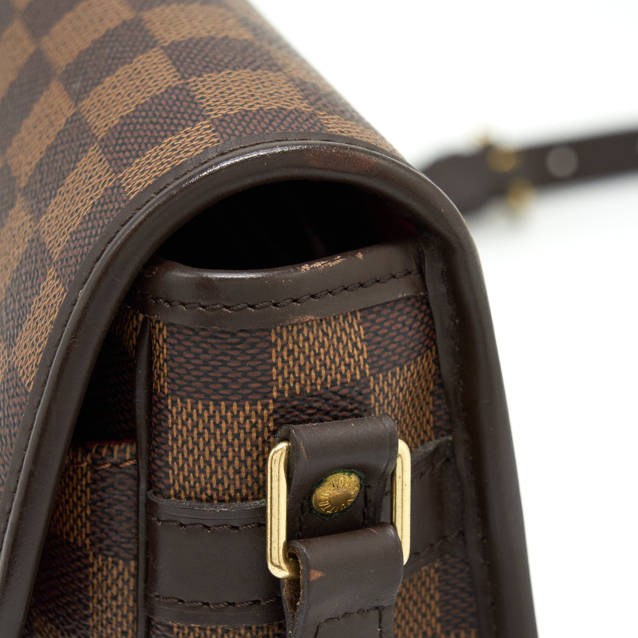 LOUIS VUITTON MESSENGER BAG DAMIER EBENE CANVAS GHW