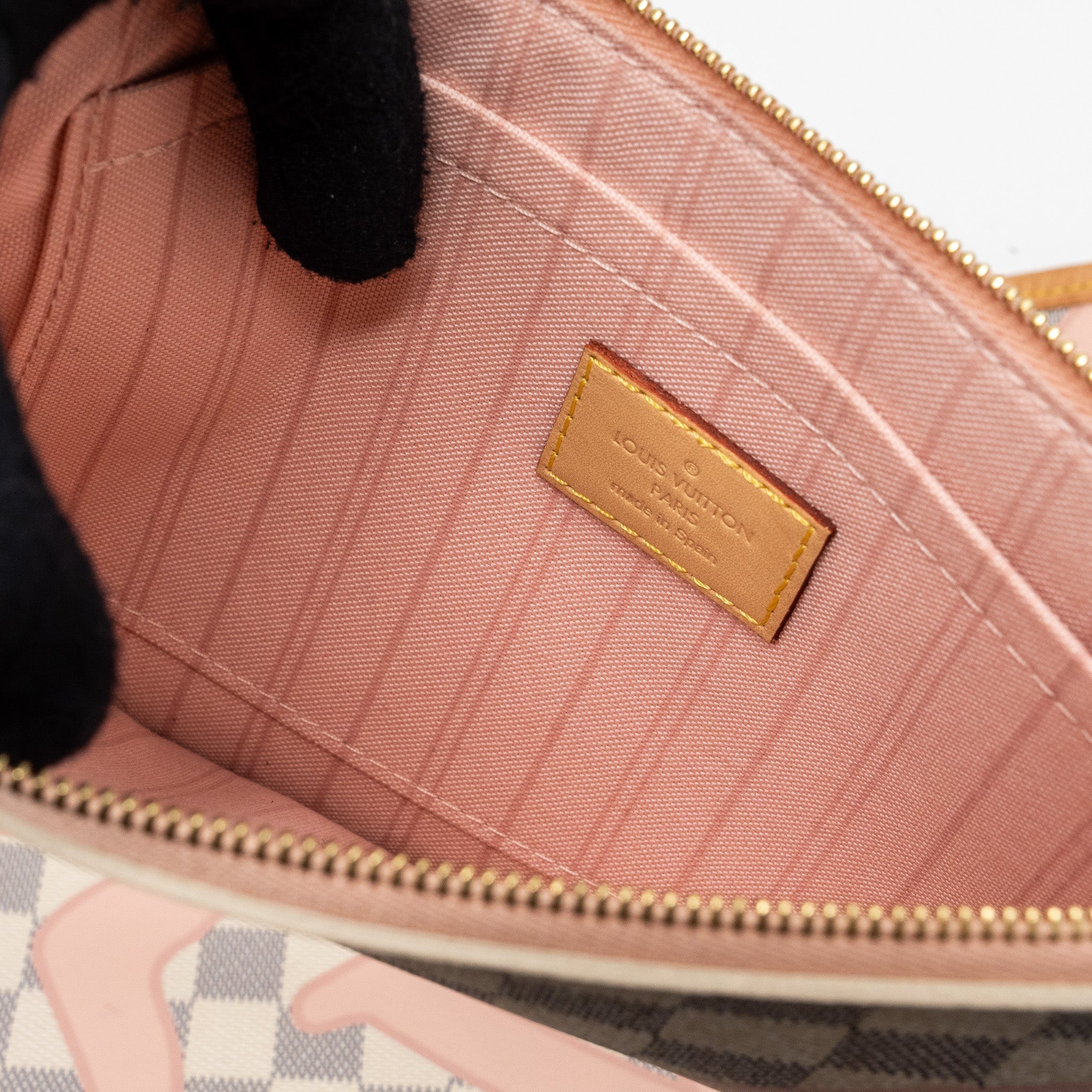 LOUIS VUITTON NEVERFULL MM DAMIER AZUR TAHITI GHW