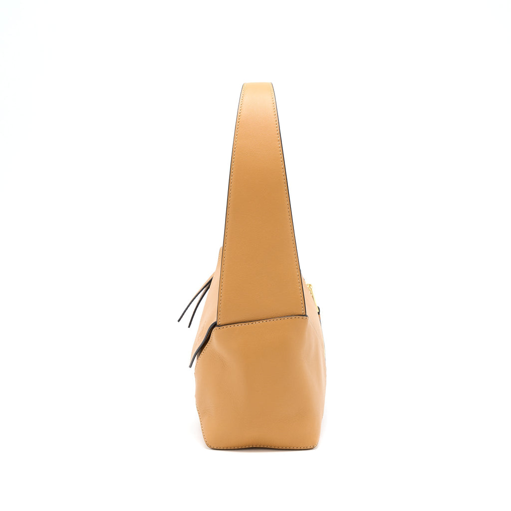 LOEWE PUZZLE HOBO BAG NAPPA CALFSKIN WARM DESERT GHW