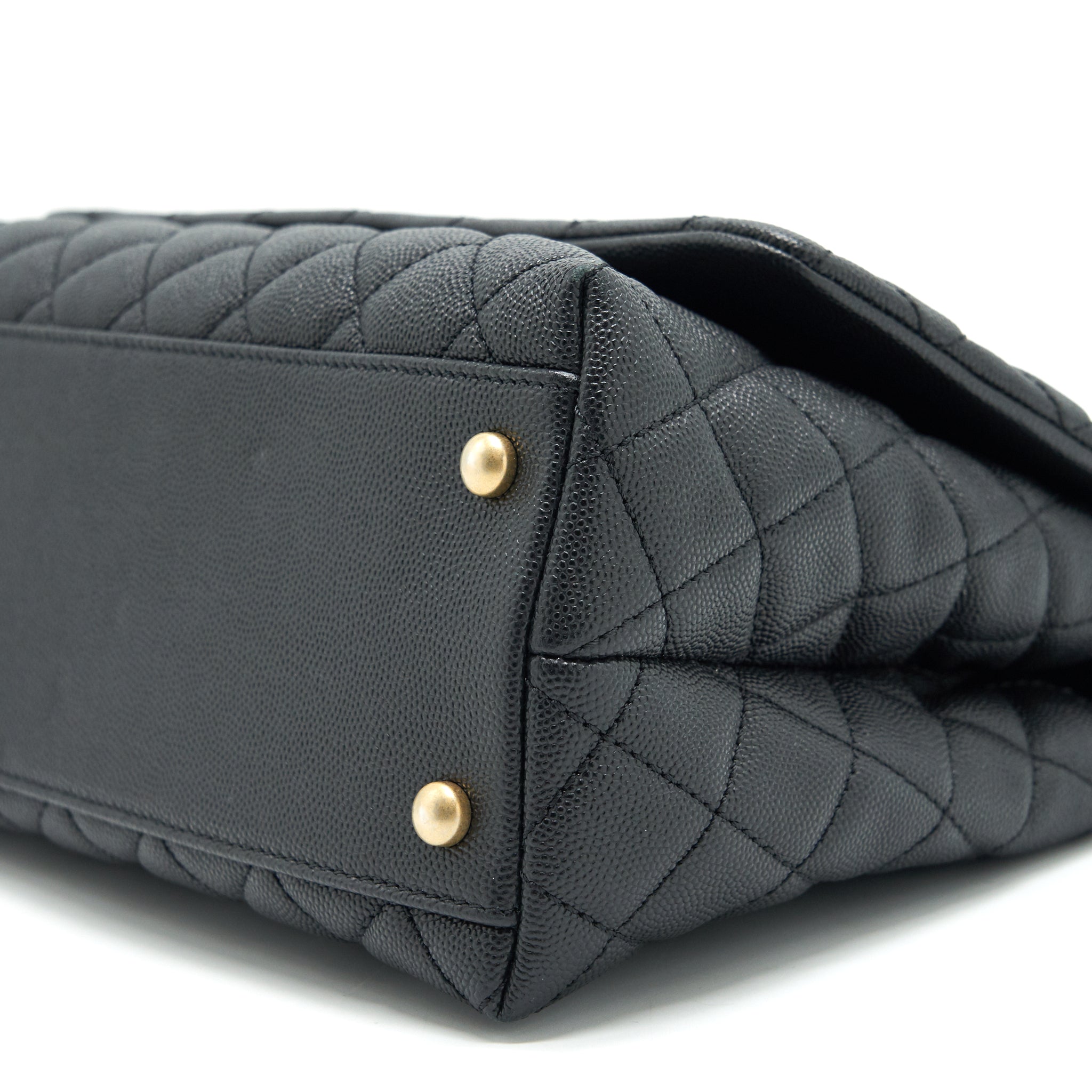 CHANEL COCO HANDLE WITH PYTHON HANDLE