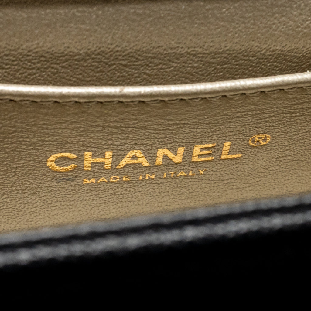 CHANEL 19C CAPTAIN GOLD BELT WAIST BAG CAVIAR BLACK GHW