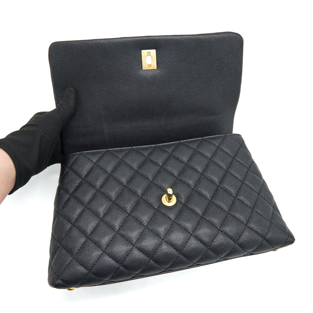 CHANEL COCO HANDLE WITH PYTHON HANDLE