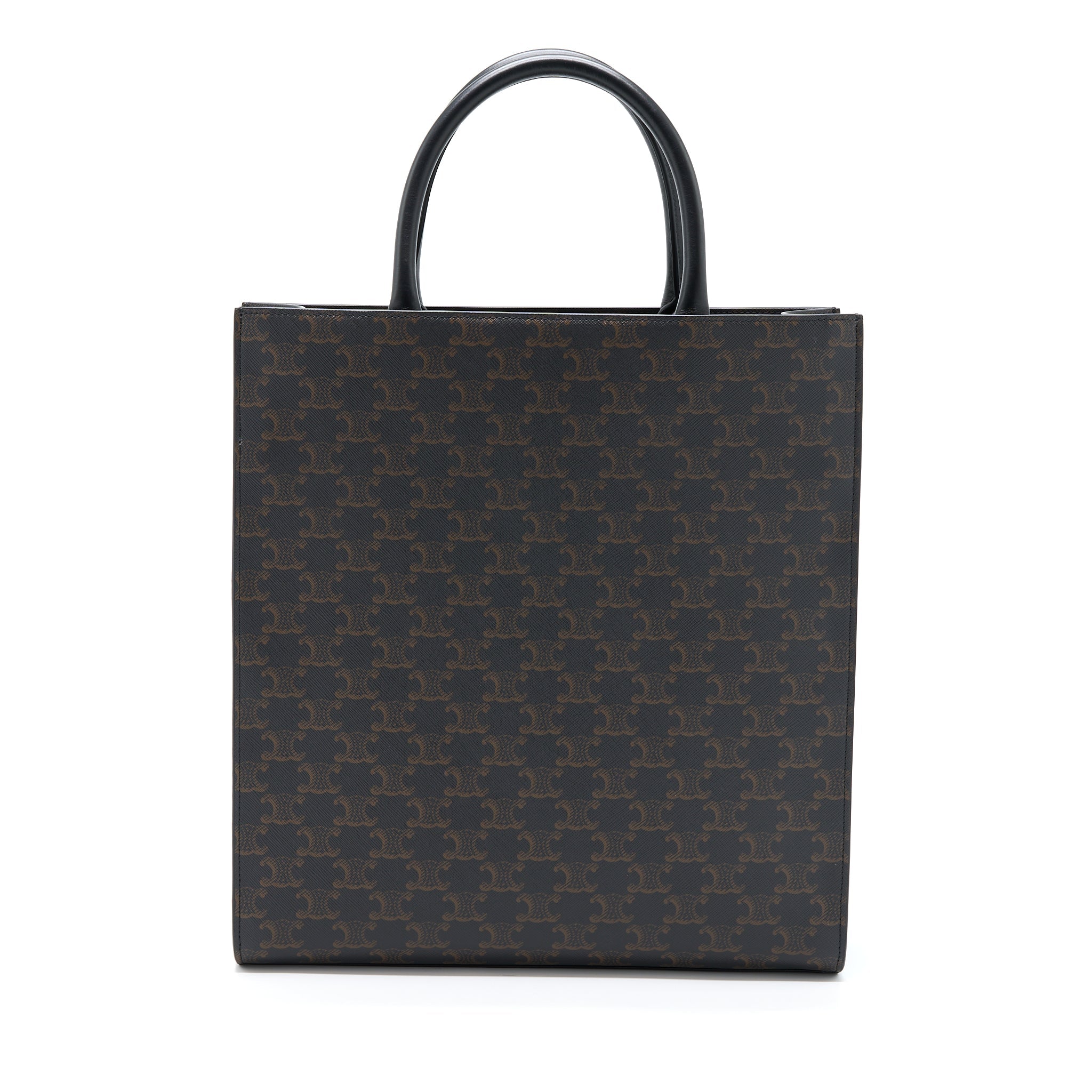 CELINE VERTICAL CABAS TRIOMPHE CANVAS GHW