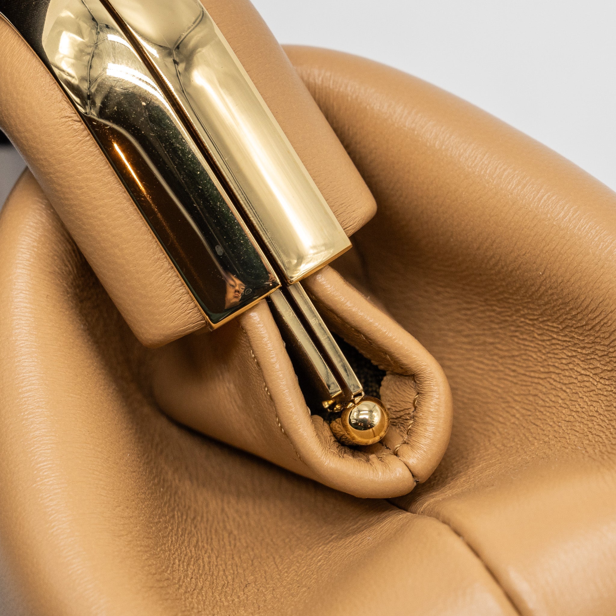 FENDI SMALL FIRST BAG NAPPA LEATHER BEIGE LGHW