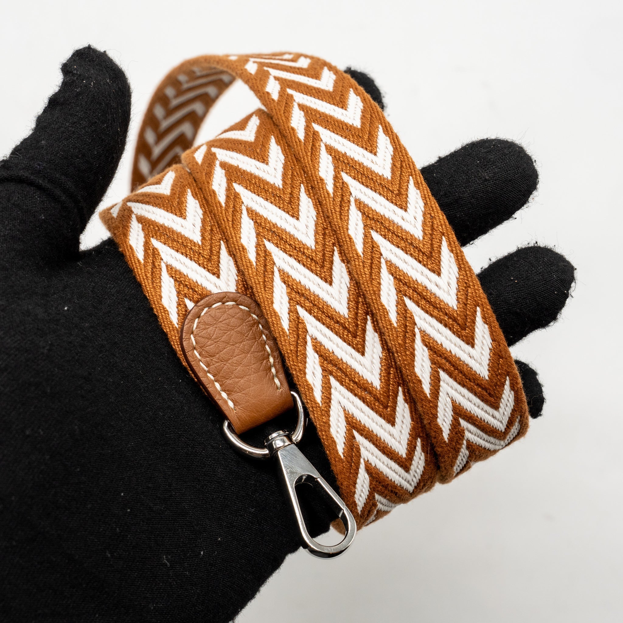 HERMES MINI EVELYNE CLEMENCE GOLD WITH GOLD-BLANC STRAP SHW