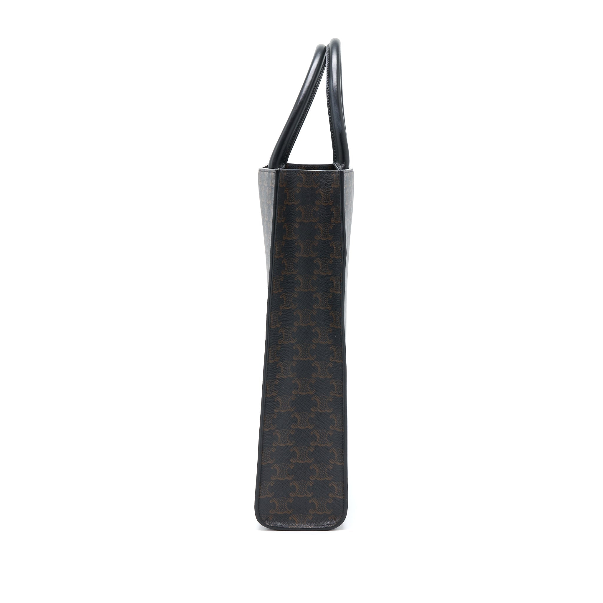 CELINE VERTICAL CABAS TRIOMPHE CANVAS GHW