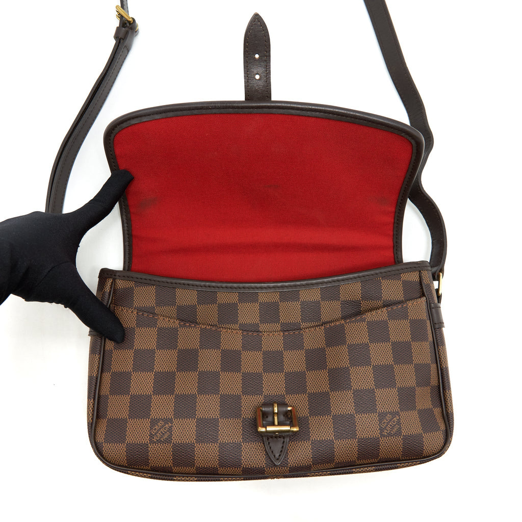 LOUIS VUITTON MESSENGER BAG DAMIER EBENE CANVAS GHW
