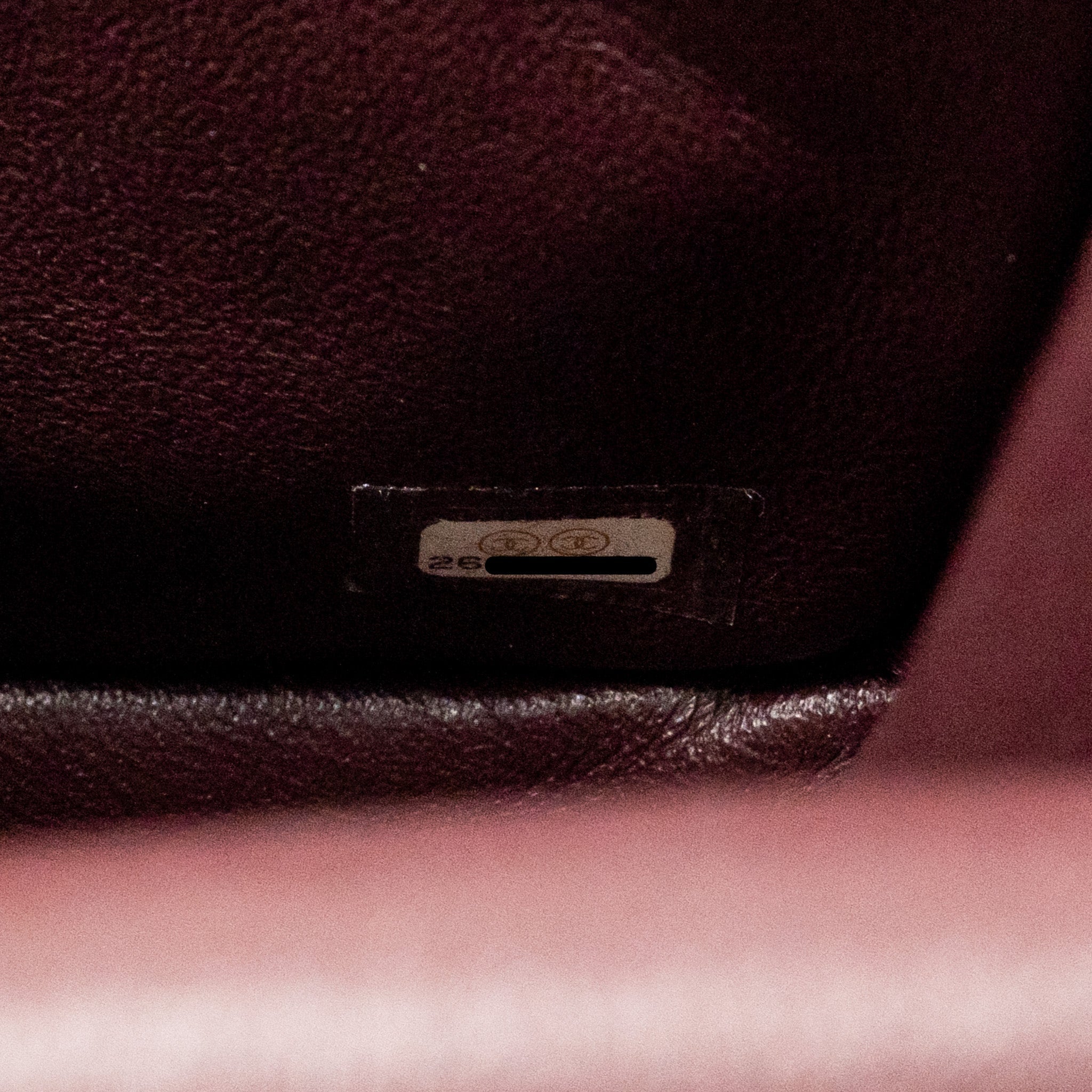 CHANEL LARGE 2.55 REISSUE FLAP BAG AGED CALFSKIN BLACK GHW