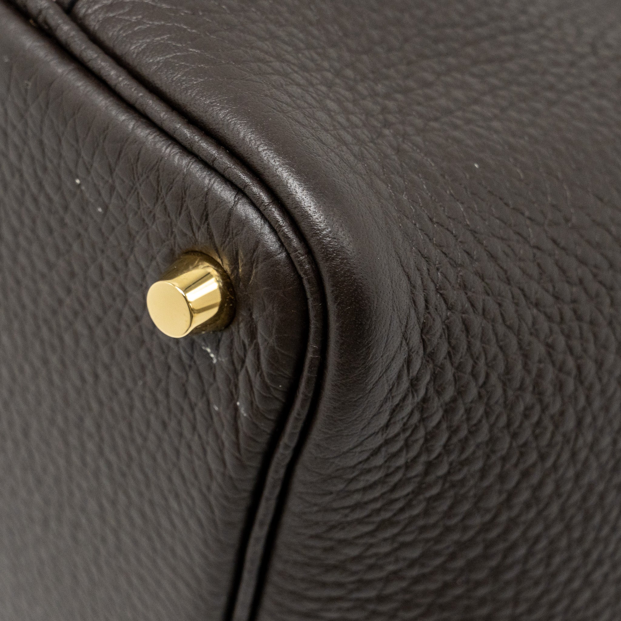HERMES PICOTIN 18 LOCK BAG CLEMENCE EBENE GHW