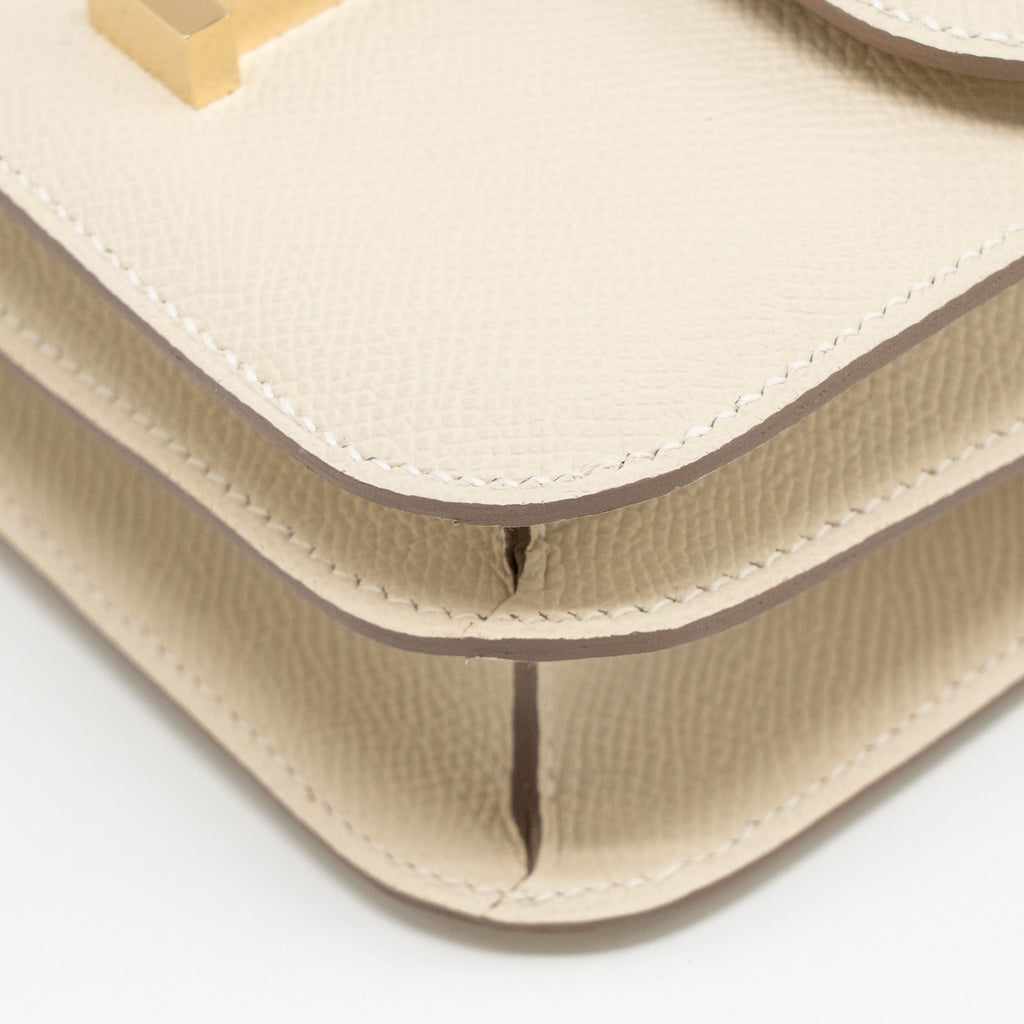 HERMES MINI CONSTANCE EPSOM CRAIE LGHW