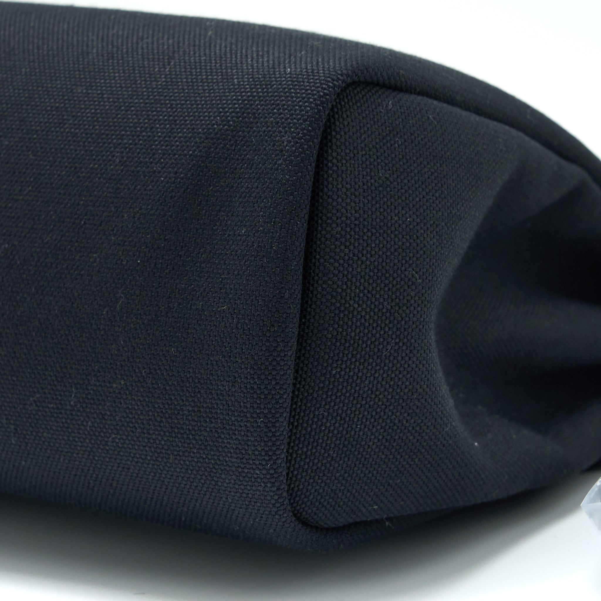 HERMES HERBAG ZIP 31 BAG CANVAS/HUNTER BLACK GHW