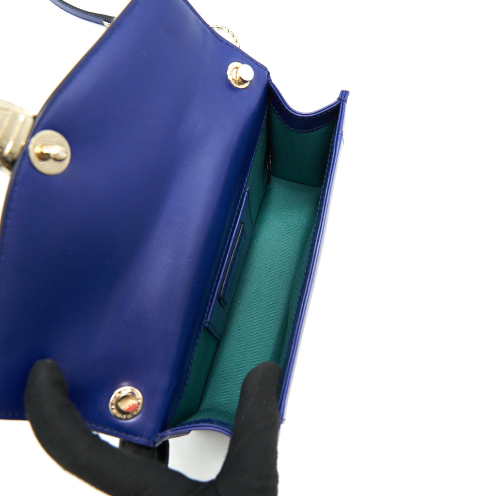 BVLGARI SERPENTI FOREVER FLAP COVER IN ROYAL SAPPHIRE