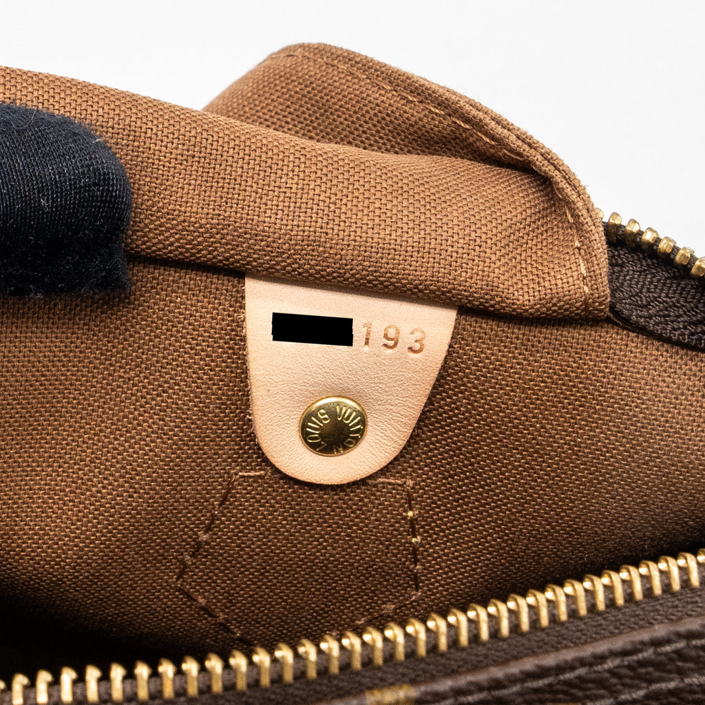 LOUIS VUITTON SPEEDY 30 MONOGRAM CANVAS GHW