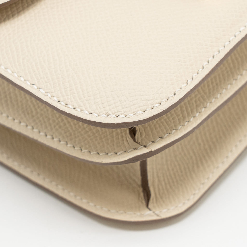 HERMES MINI CONSTANCE EPSOM CRAIE LGHW