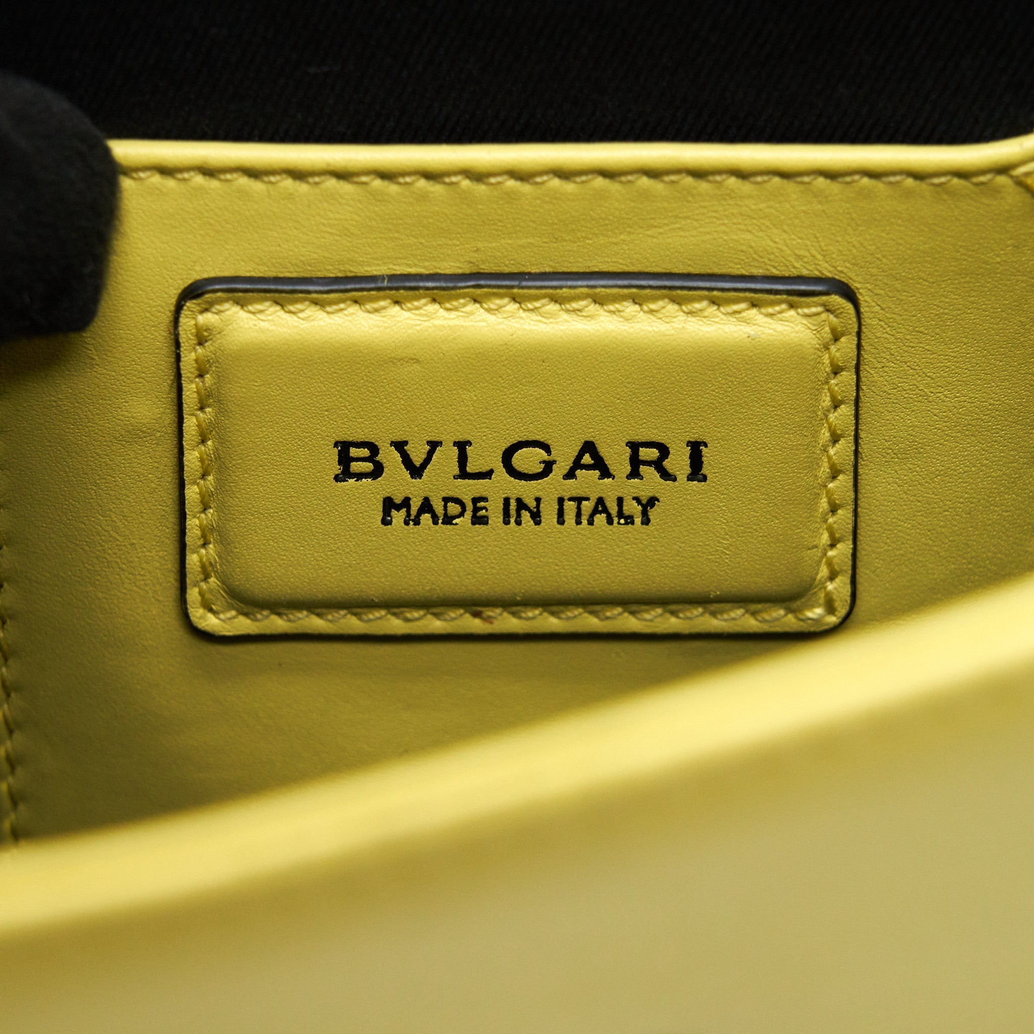 BVLGARI SERPENTI FOREVER CROSSBODY BAG IN YELLOW BHW