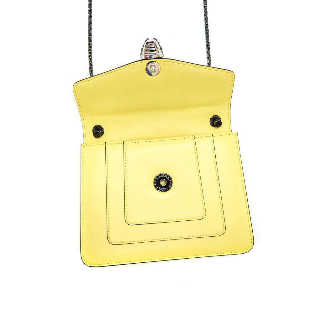 BVLGARI SERPENTI FOREVER CROSSBODY BAG IN YELLOW BHW