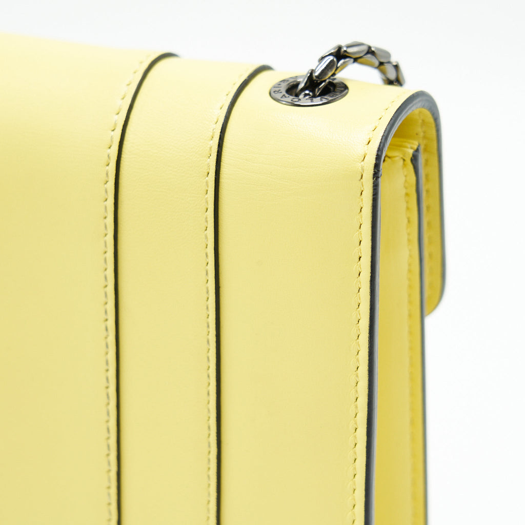BVLGARI SERPENTI FOREVER CROSSBODY BAG IN YELLOW BHW
