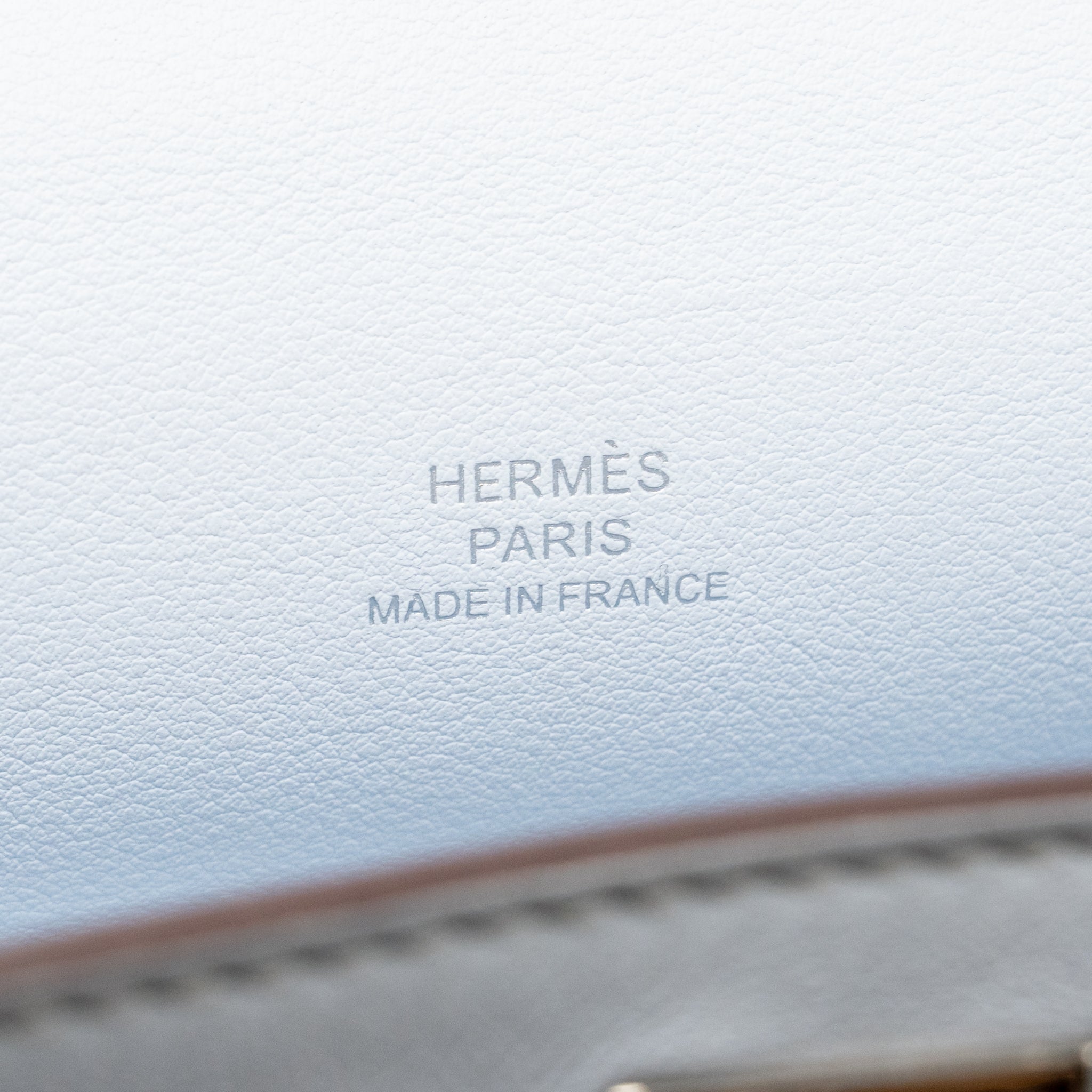 HERMES KELLY POCHETTE SWIFT BLEU BRUME SHW