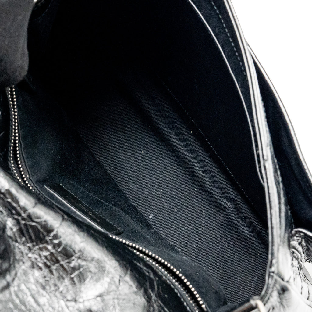 SAINT LAURENT / YSL MEDIUM NIKI CALFSKIN BLACK SHW
