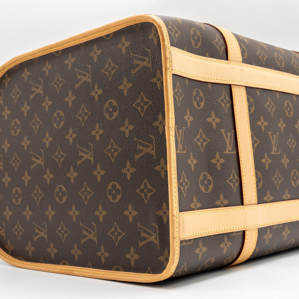 LOUIS VUITTON DOG BAG MONOGRAM CANVAS GHW