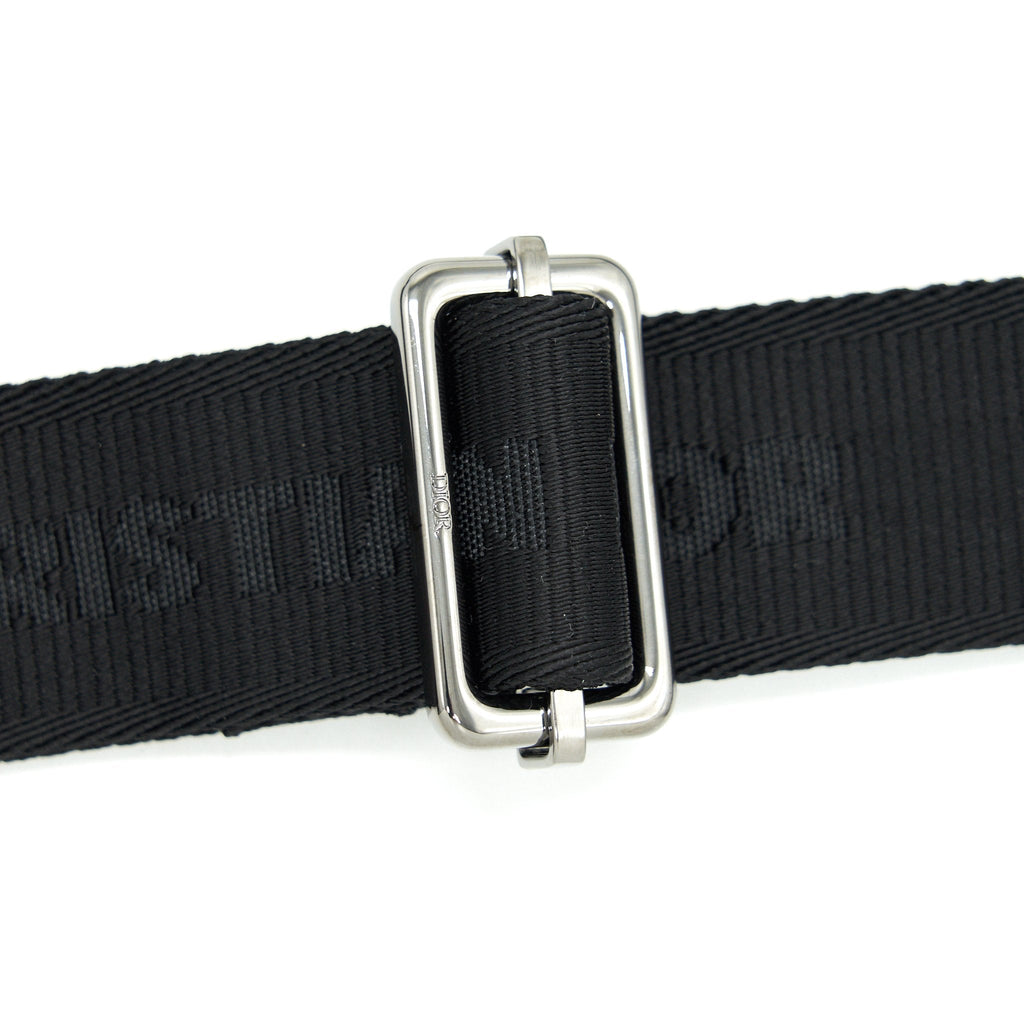 CHRISTIAN DIOR OBLIQUE SADDLE BELT BAG