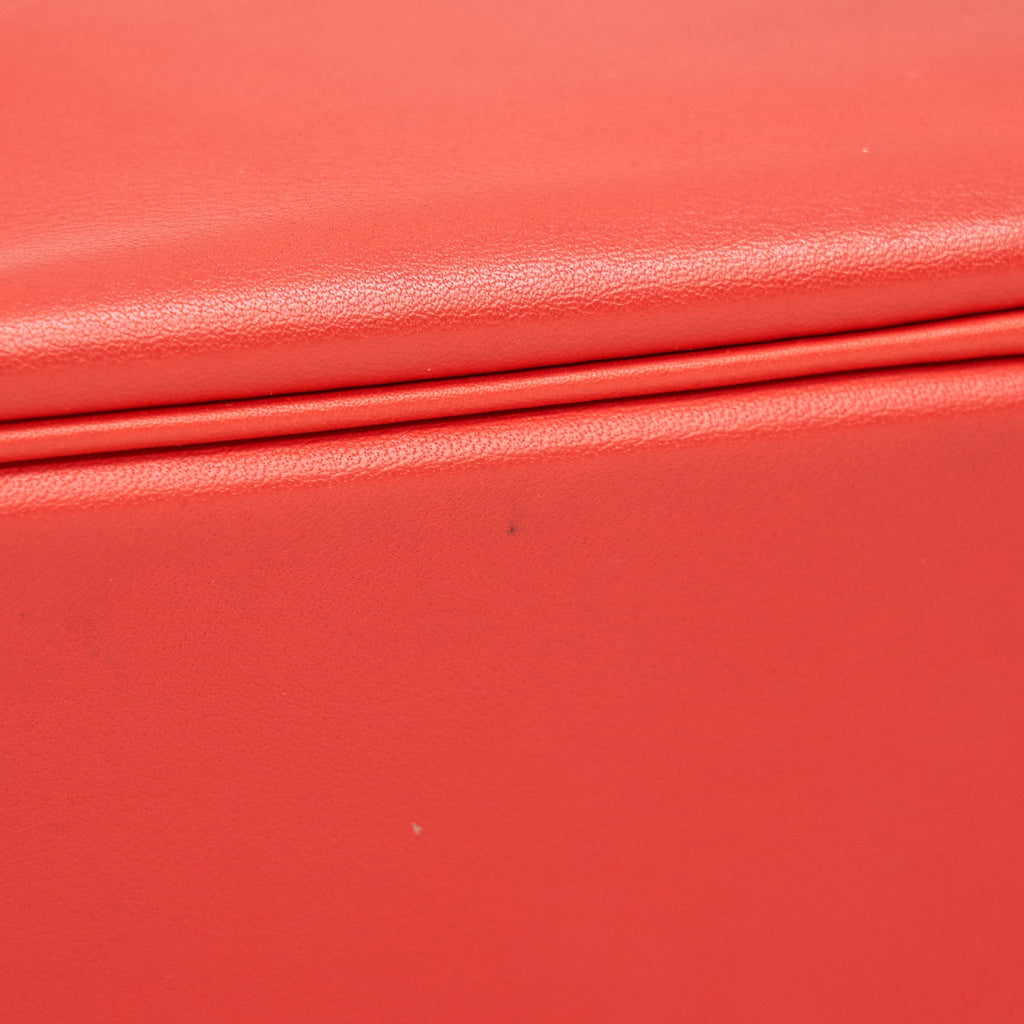 HERMES BOLIDE 27 SWIFT LEATHER RED WITH SHW