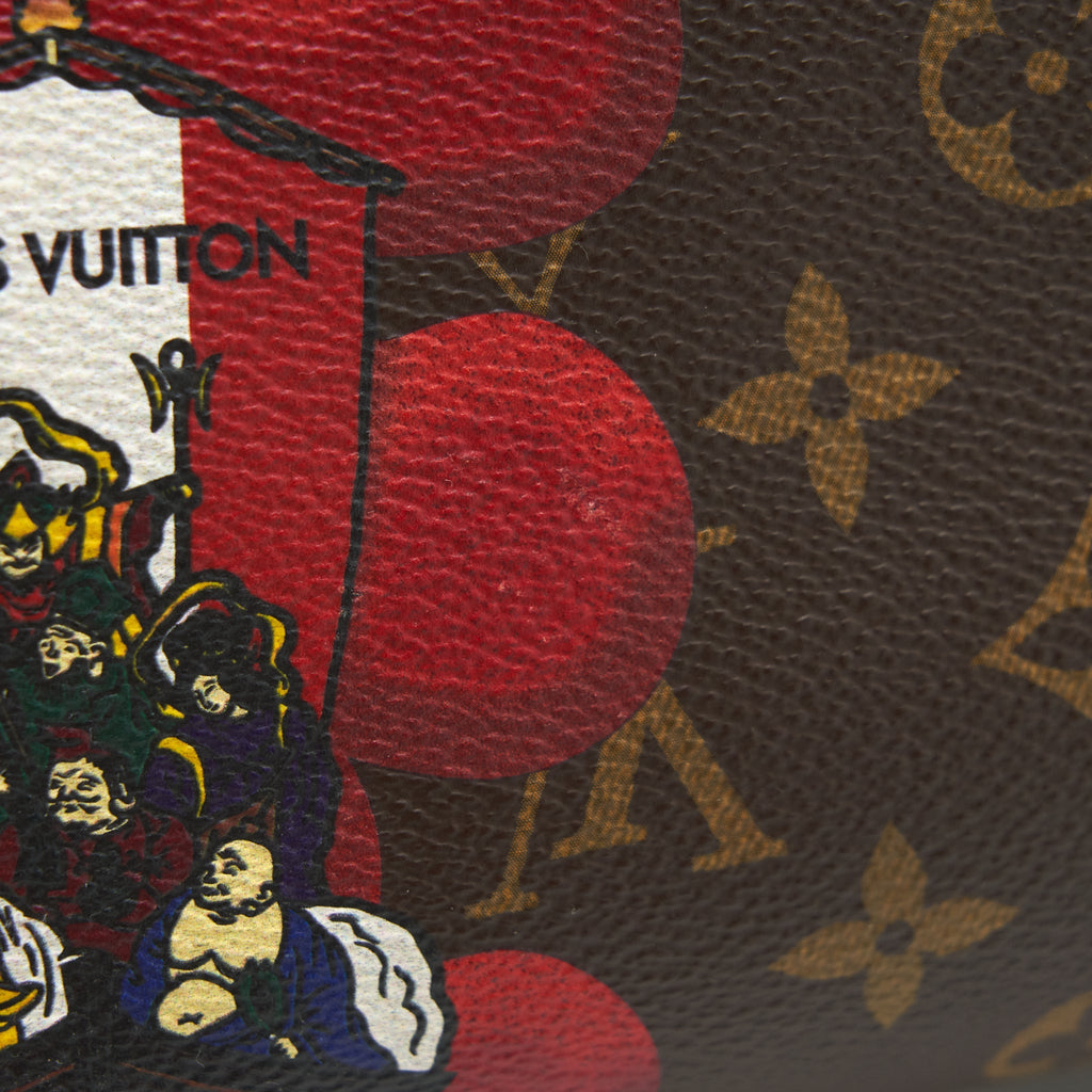 LOUIS VUITTON KABUKI SPEEDY 30 MONOGRAM CANVAS LIMITED EDITION GHW