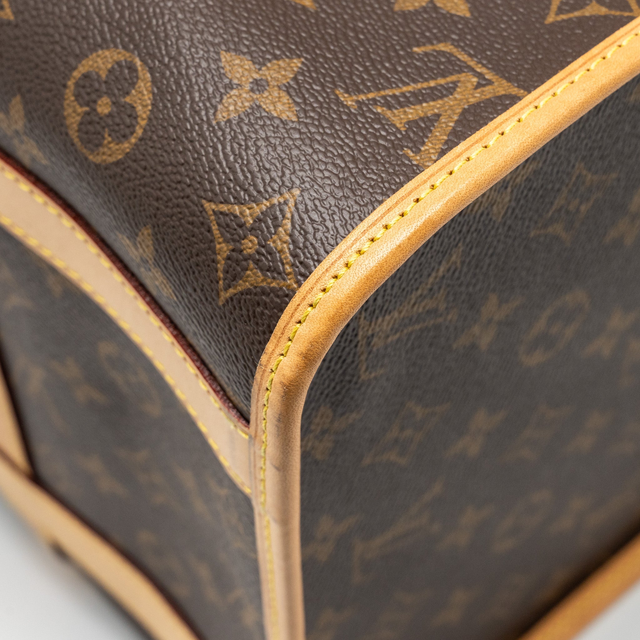 LOUIS VUITTON DOG BAG MONOGRAM CANVAS GHW