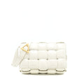 BOTTEGA VENETA PADDED CASSETTE CHALK GHW