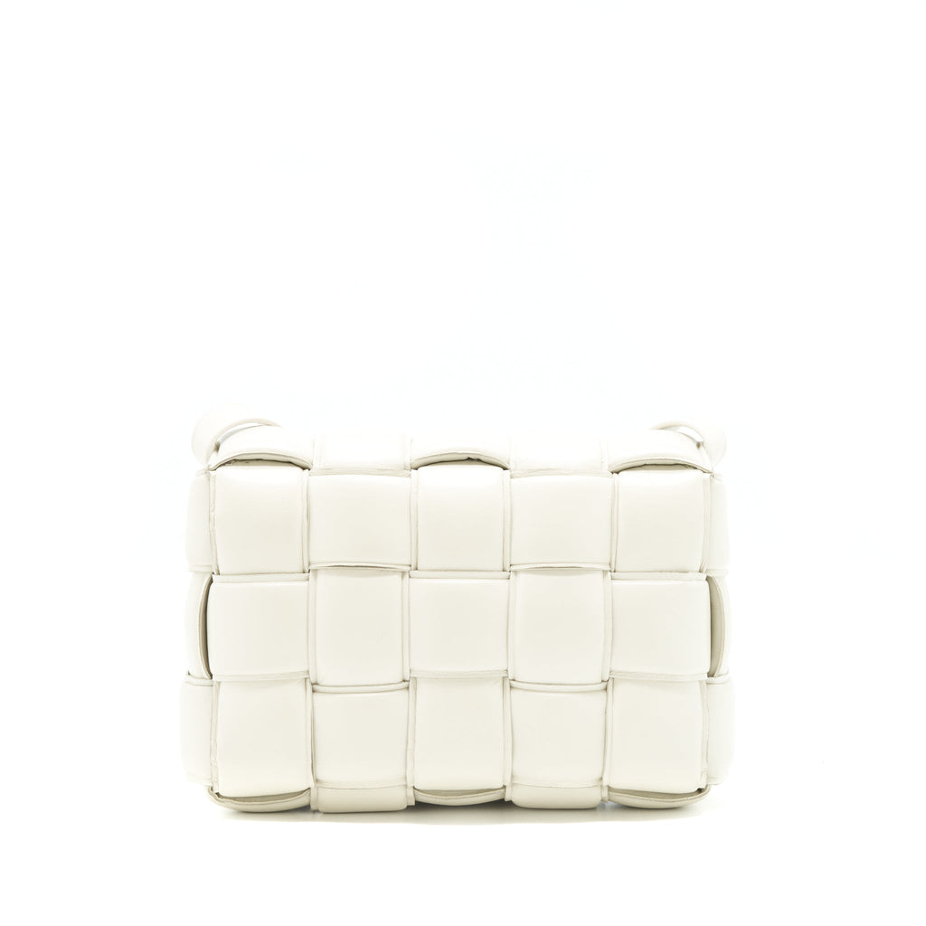 BOTTEGA VENETA PADDED CASSETTE CHALK GHW