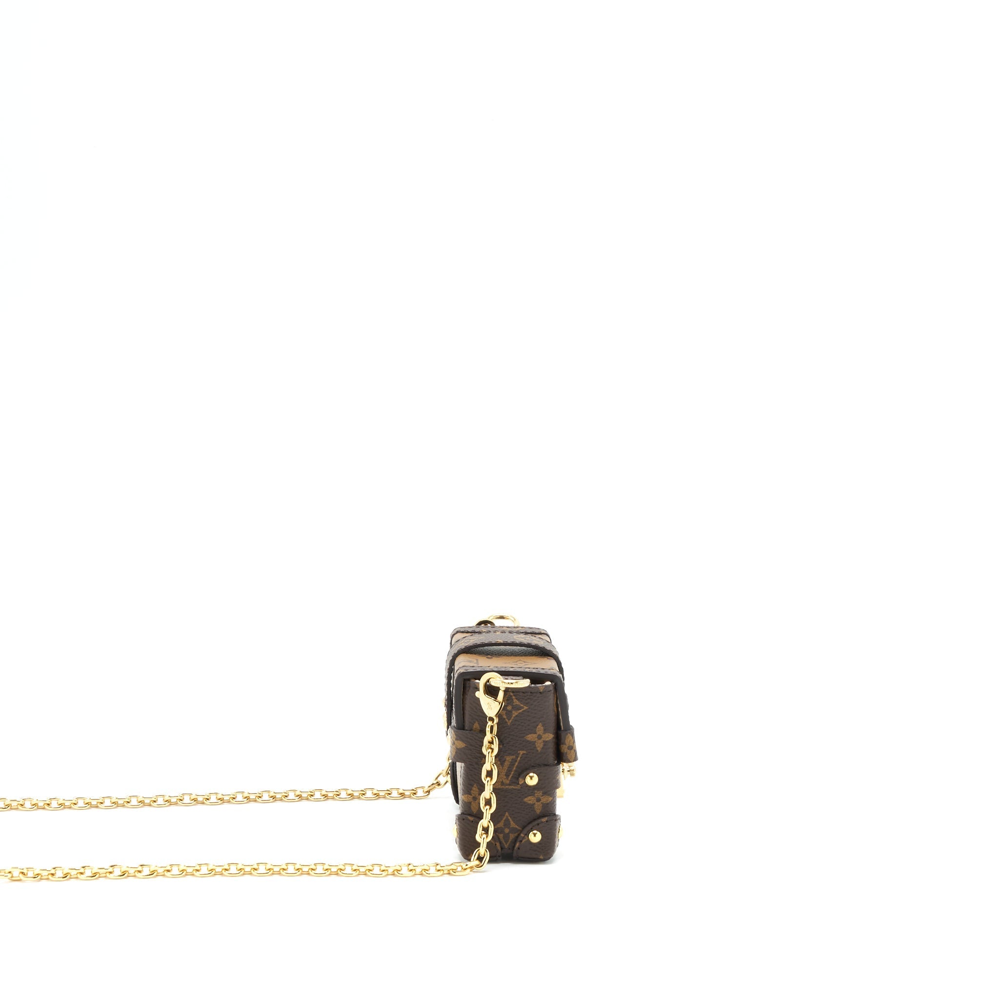LOUIS VUITTON ESSENTIAL TRUNK WITH CHAIN REVERSE MONOGRAM