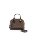 LOUIS VUITTON ALMA BB DAMIER EBENE CANVAS GHW