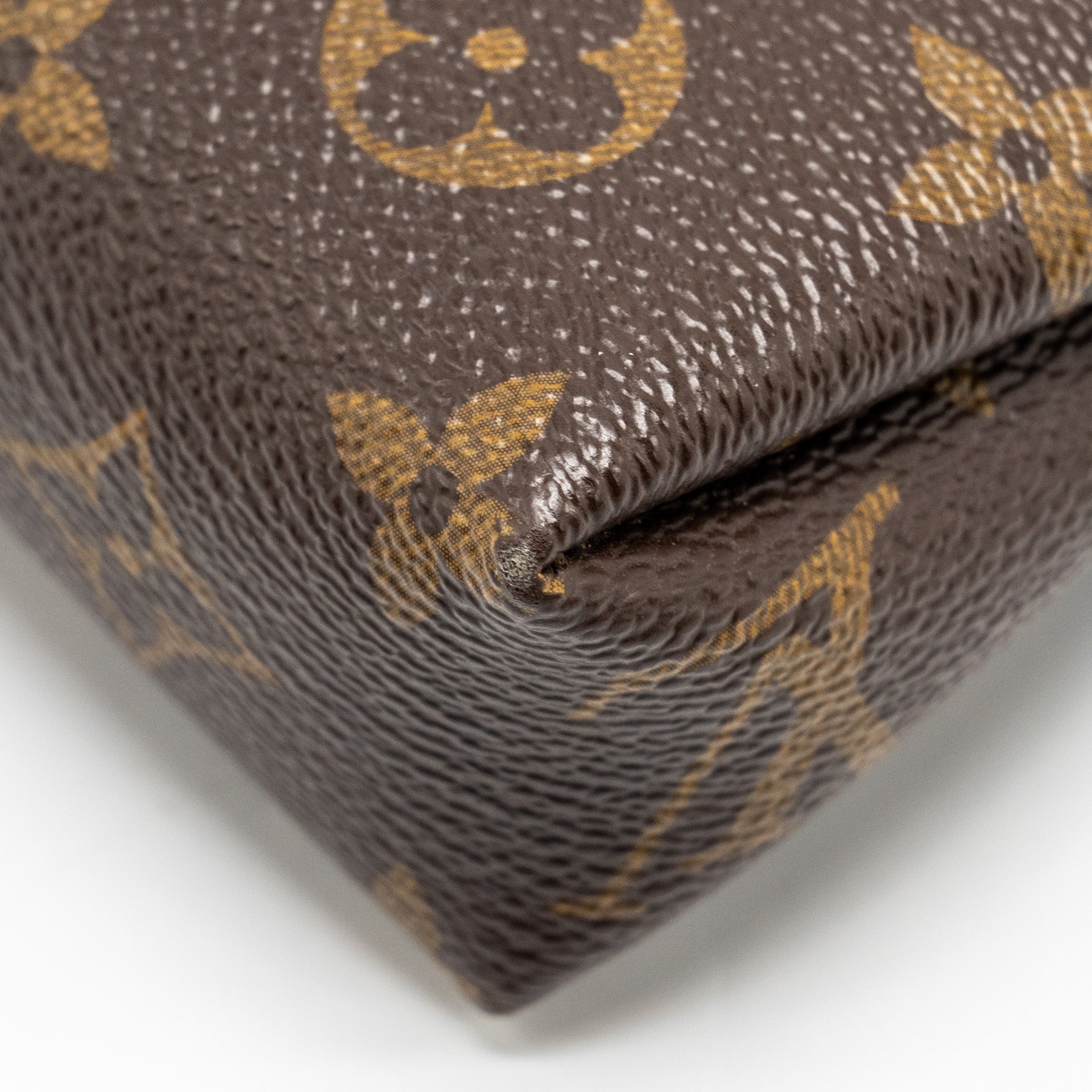 LOUIS VUITTON PALLAS CLUTCH MONOGRAM 2 WAY SHOULDER BAG MONOGRAM CANVAS/LEATHER CERISE GHW