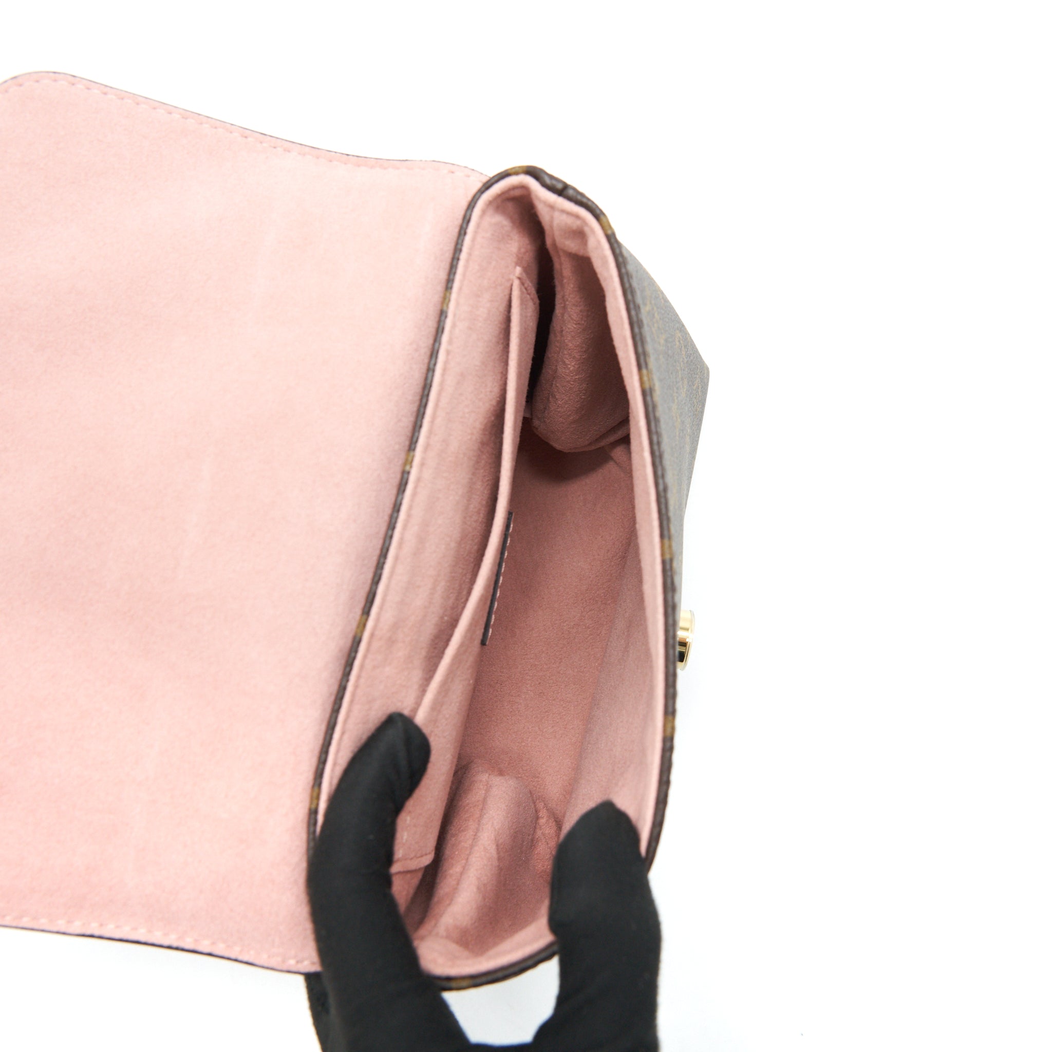 LOUIS VUITTON LOCKY BB MONOGRAM CANVAS / ROSE POUDRE