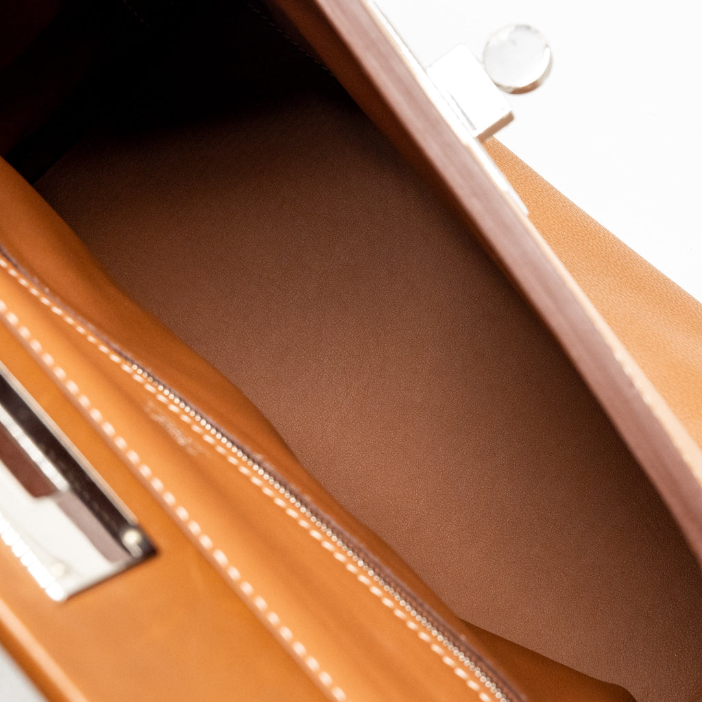 HERMES 24/24 2424 - 29 BAG BARENIA FAUBOURG FAUVE SHW