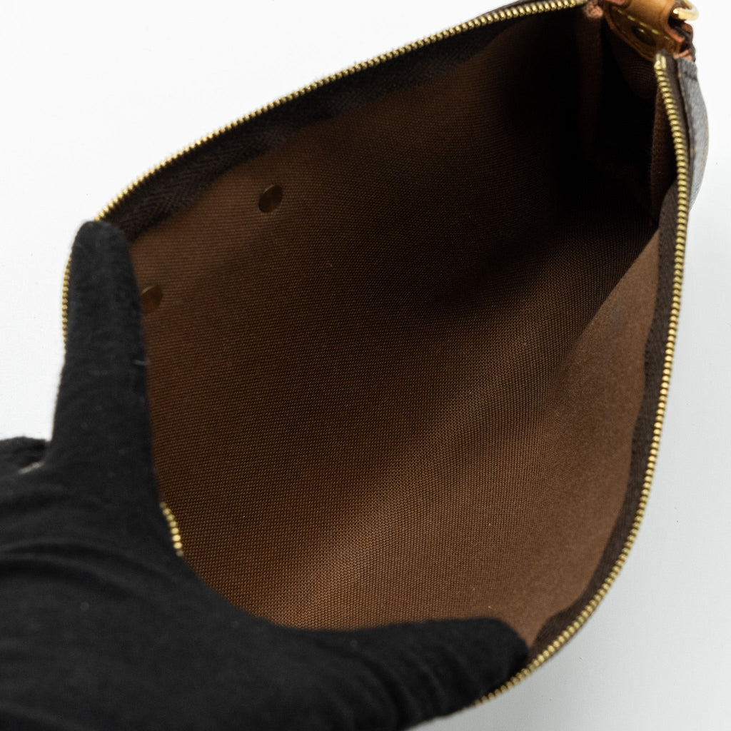 LOUIS VUITTON EVA POCHETTE MONOGRAM CANVAS GHW